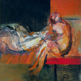 Figures in the room n*16 / SOLD